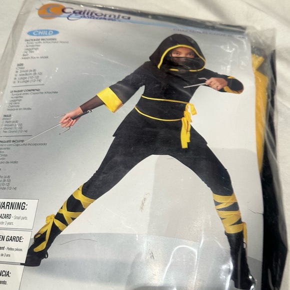 California Costumes Lightning Ninja Halloween Costume for Girls Size Large NWOT - Picture 4 of 13